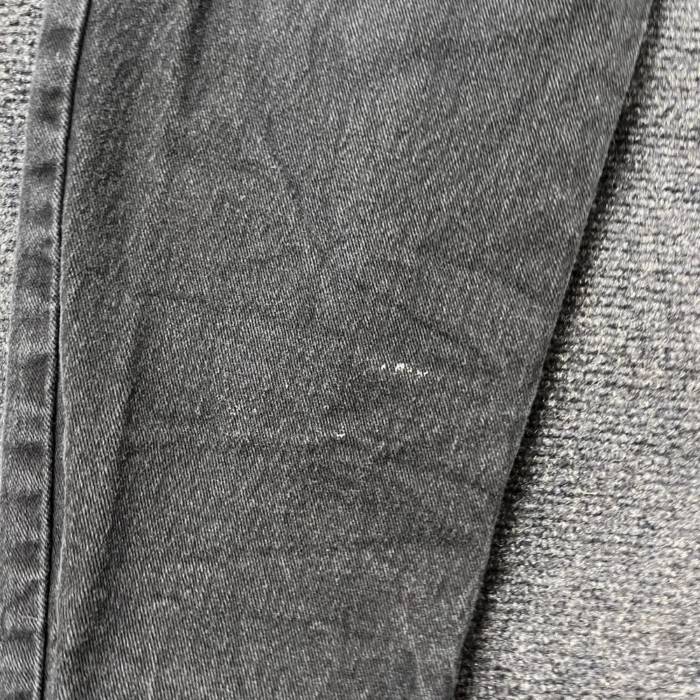 Vintage 90s Levi's 912 Jeans Kids 14‎ Slim Fit Black Tapered Leg Denim USA - Picture 4 of 11